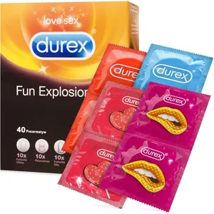 Durex fun explosion mix - zestaw 40 szt. Prezerwatyw na każdą okazję - 70526264